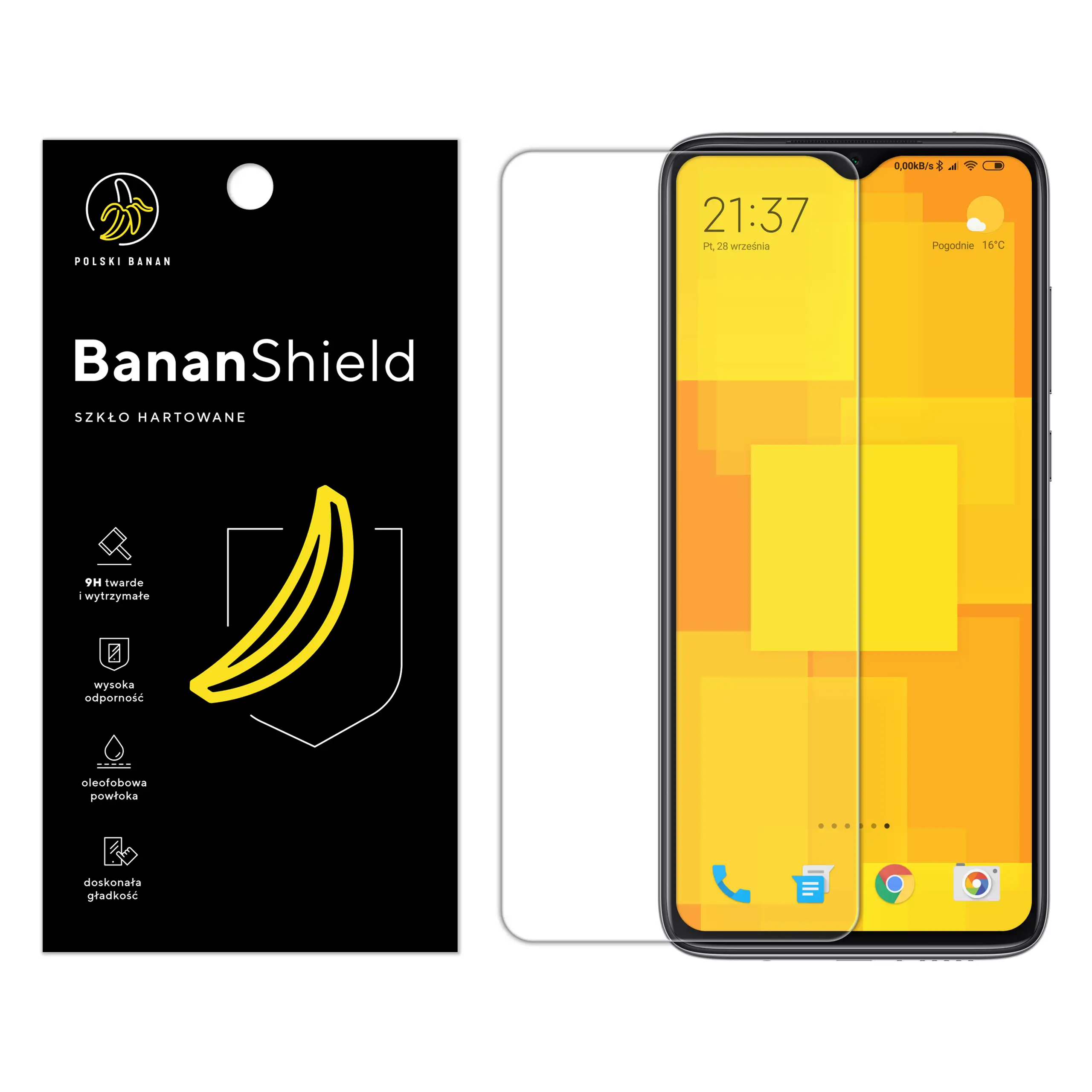 Szkło hartowane Polski Banan BananShield do Xiaomi Redmi Note 8 Pro